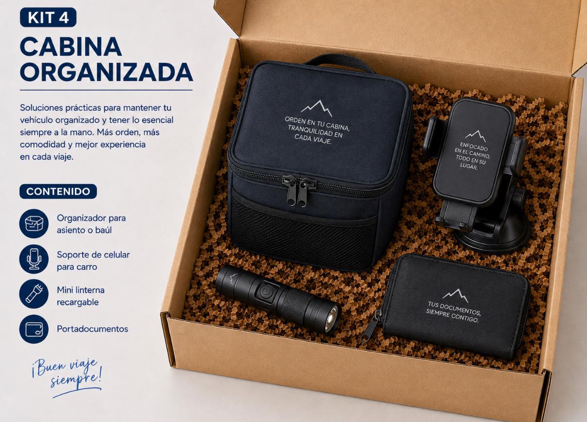 Kit Cabina Organizada