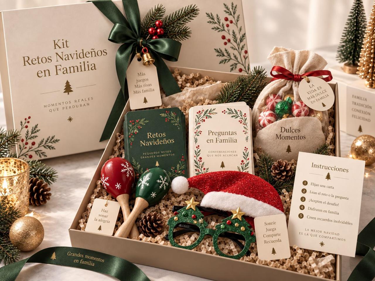 Kit Retos Navideños en Familia