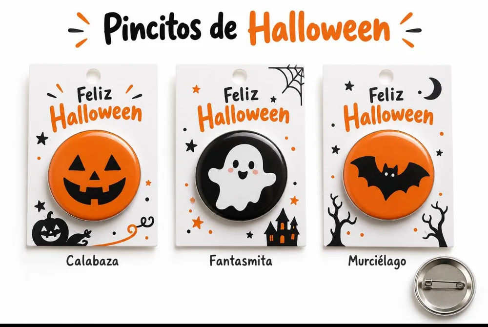Botones Halloween